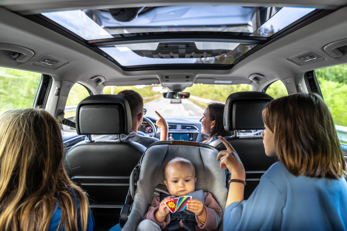 Long trajet en voiture avec bébé