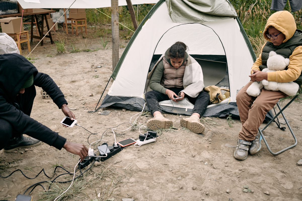 Électrocution en camping