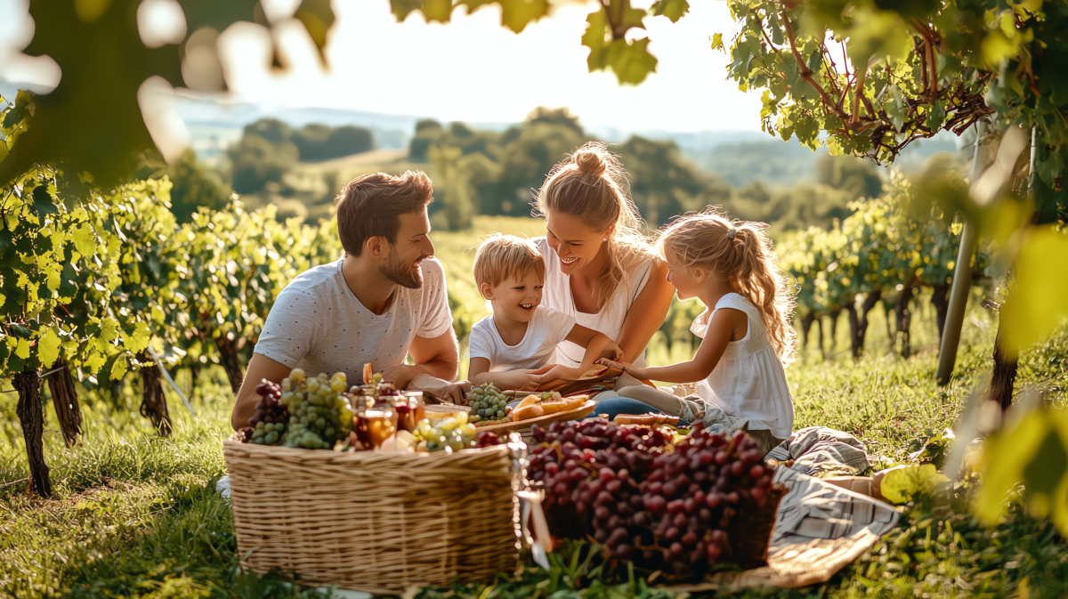 un week-end dans les vignes avec les enfants