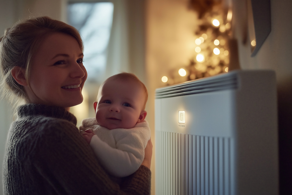 Chauffage et bébé : 19 °C