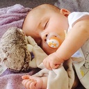 Mon petit trésor en train de dormir 